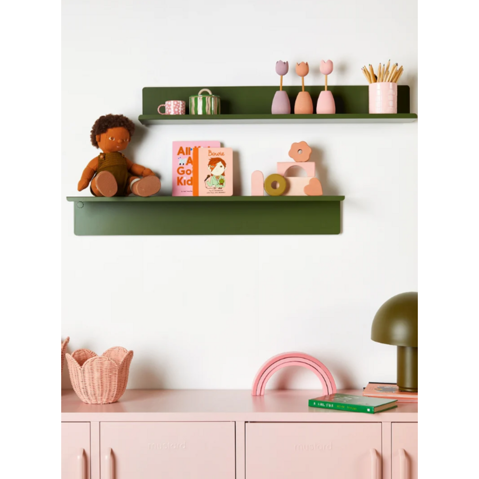 Mustard Made Mustard - The Ledge - Wandplank - Groot - Olive