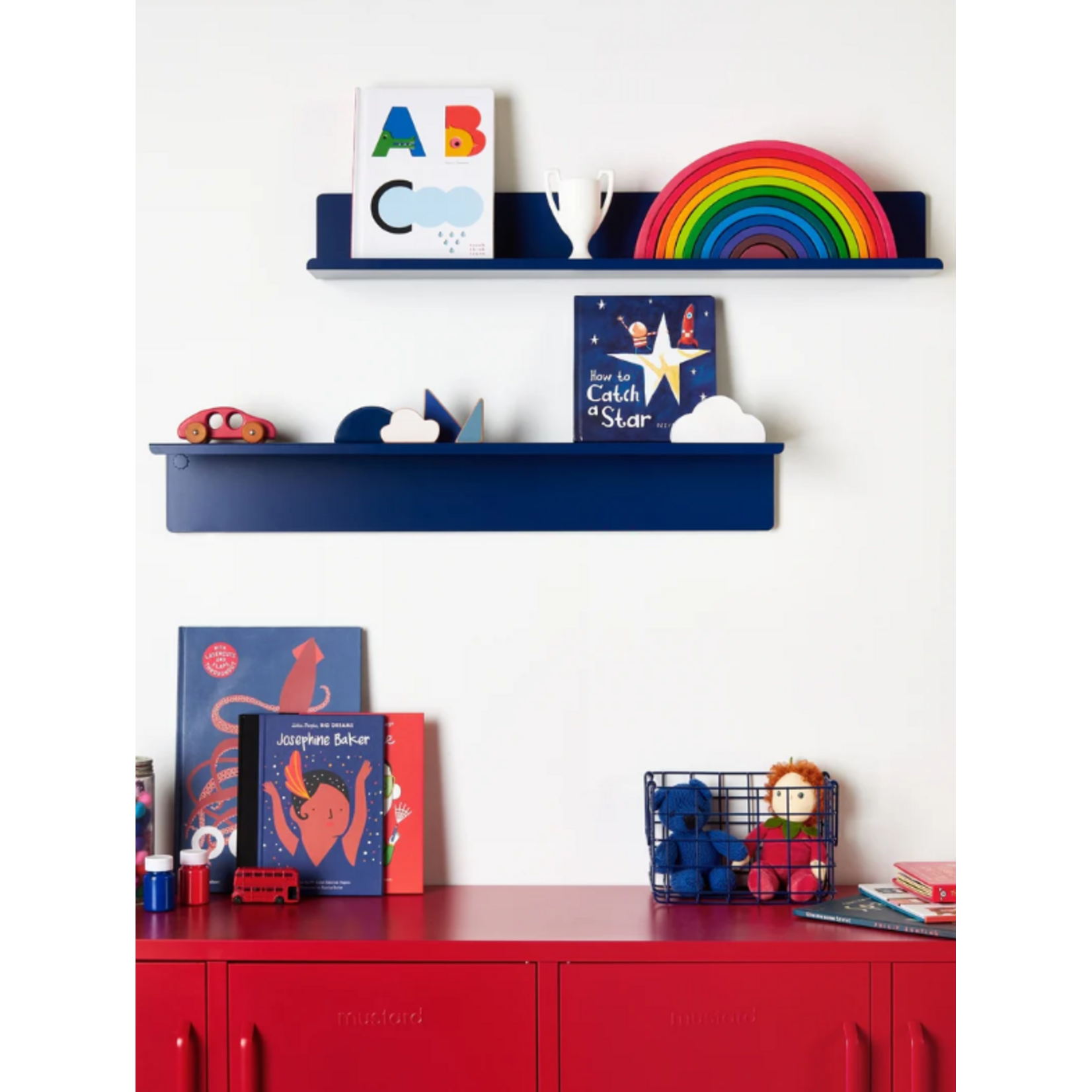 Mustard Made Mustard - The Ledge - Wandplank - Groot - Navy