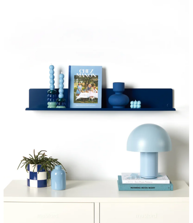 Mustard - The Ledge - Étagère murale - Grande - Navy