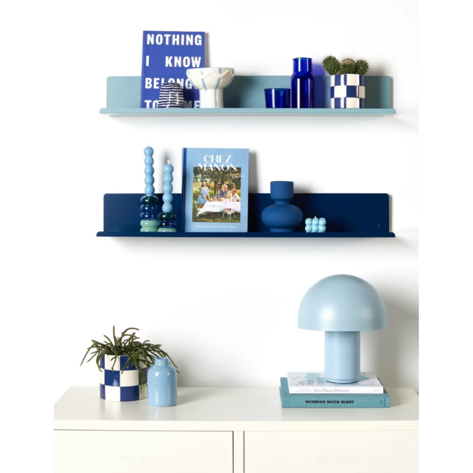 Mustard Made Mustard - The Ledge - Étagère murale - Grande - Ocean