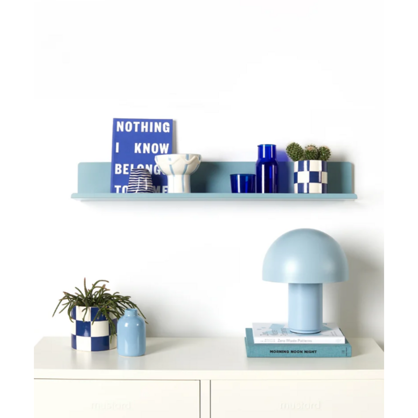 Mustard Made Mustard - The Ledge - Étagère murale - Grande - Ocean