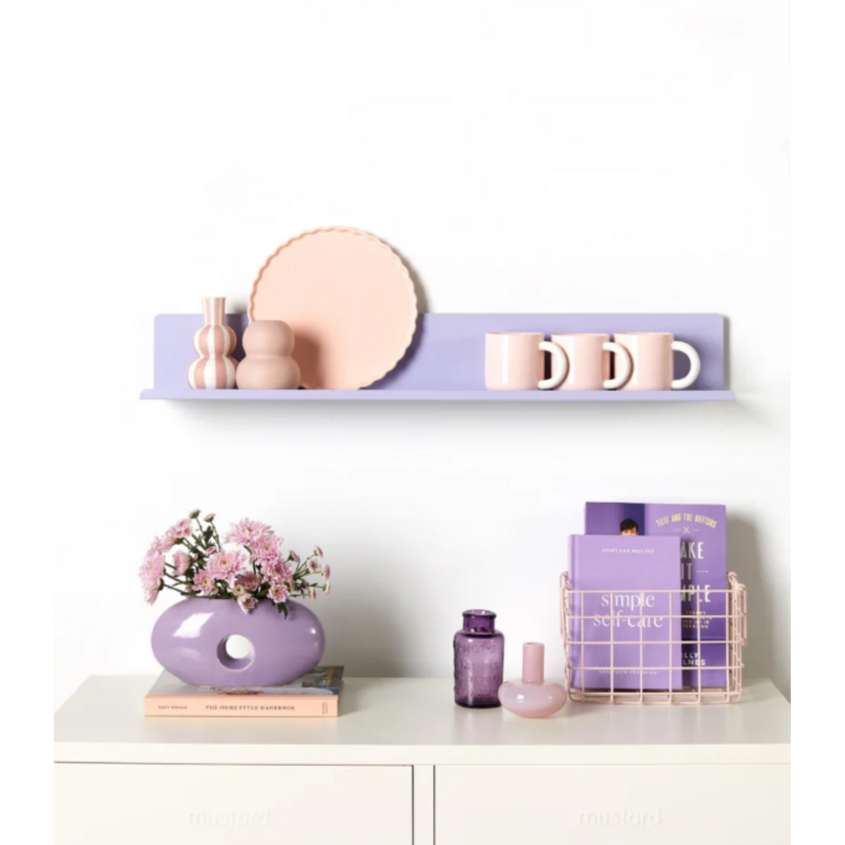 Mustard Made Mustard - The Ledge - Wandplank - Groot - Lilac