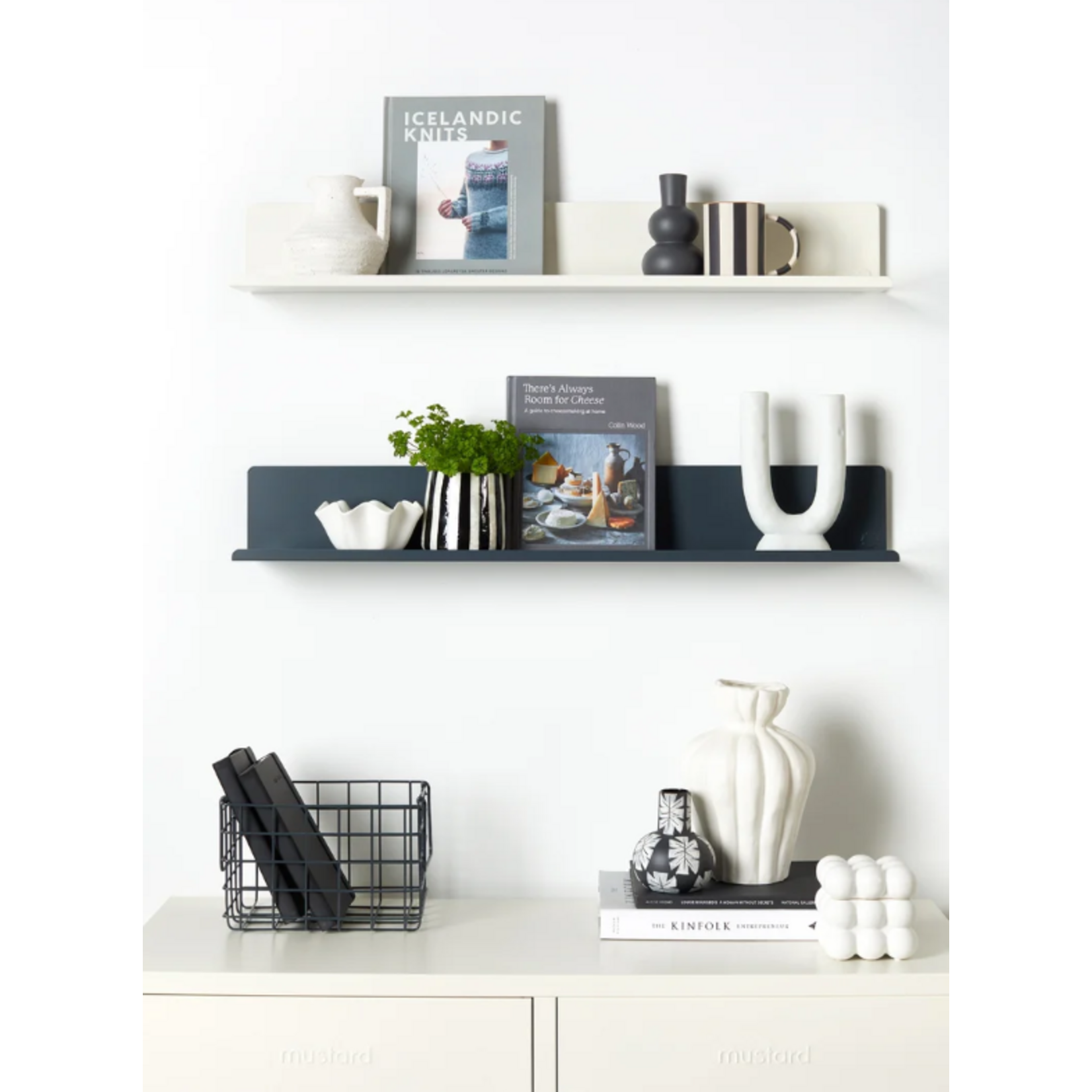 Mustard Made Mustard - The Ledge - Étagère murale - Grande - Slate