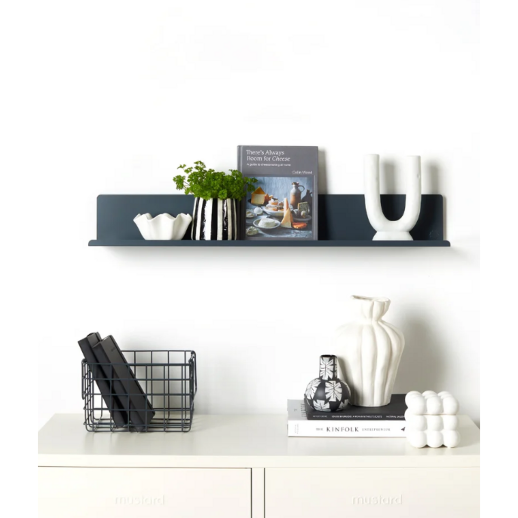 Mustard Made Mustard - The Ledge - Étagère murale - Grande - Slate