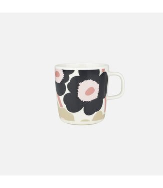 Marimekko Marimekko - Unikko - Mok - 4 dl - Grijs/Roos