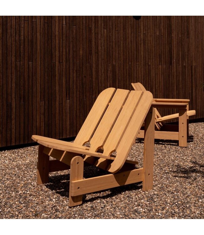 Weltevree - Picket Chair - Loungestoel voor binnen en buiten - Bamboe