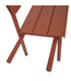 Weltevree - Wheelbench Aluminium - Bank op wielen - Oxide rood