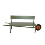 Weltevree Weltevree - Wheelbench Aluminium - Bank op wielen - Olijf groen