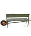 Weltevree - Wheelbench Aluminium - Banc à roulettes - Vert olive