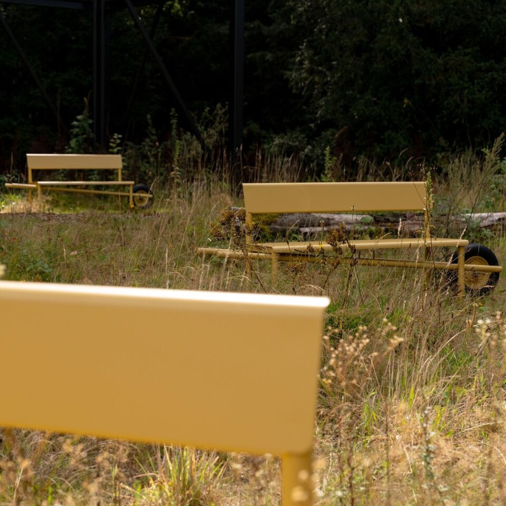 Weltevree Weltevree - Wheelbench Kröller-Müller Edition - Banc sur roulettes