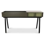 Weltevree Weltevree - Gardenworks Station - Aluminium - Groentafel met plantenbak en werkblad