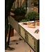 Weltevree - Gardenworks Station - Aluminium - Table de jardin avec bac à plantes et plan de travail