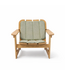 Weltevree - Kussenset voor de Picket Chair - Voor binnen - en buitengebruik  - Lichtgroen