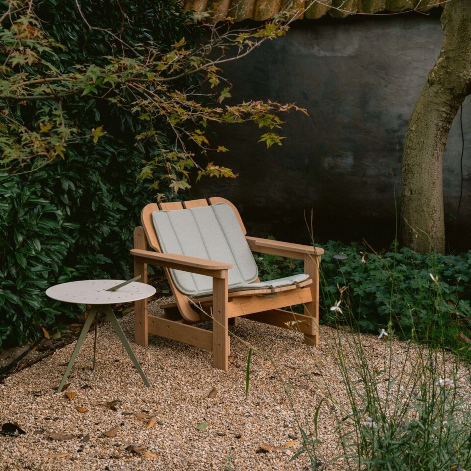 Weltevree Weltevree - Ensemble de coussins pour la chaise Picket Chair - Pour usage intérieur et extérieur - Vert clair