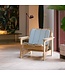 Weltevree - Ensemble de coussins pour la chaise Picket Chair - Pour usage intérieur et extérieur - Vert clair