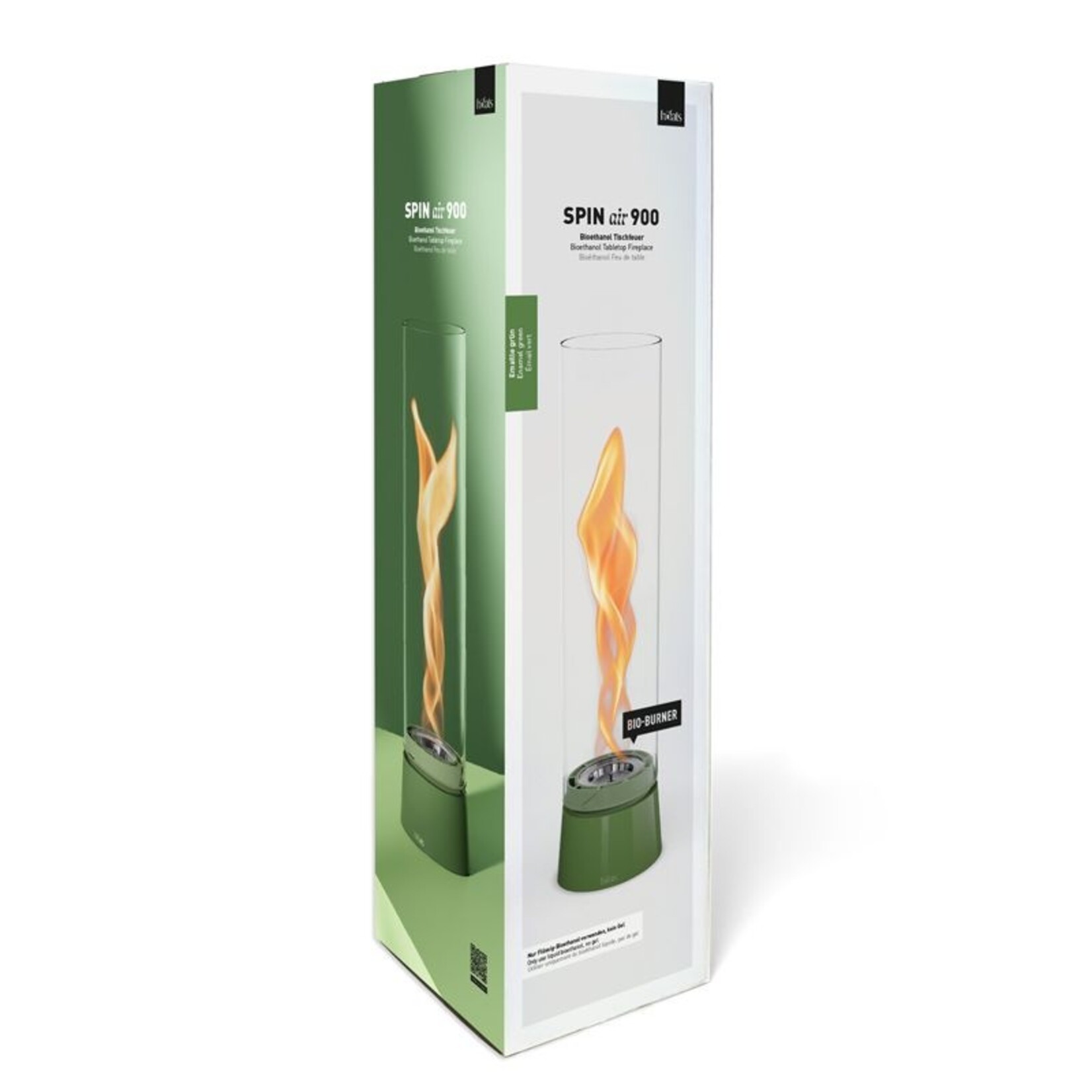 Höfats Höfats - SPIN Air 900 Cheminée de table - Émail vert