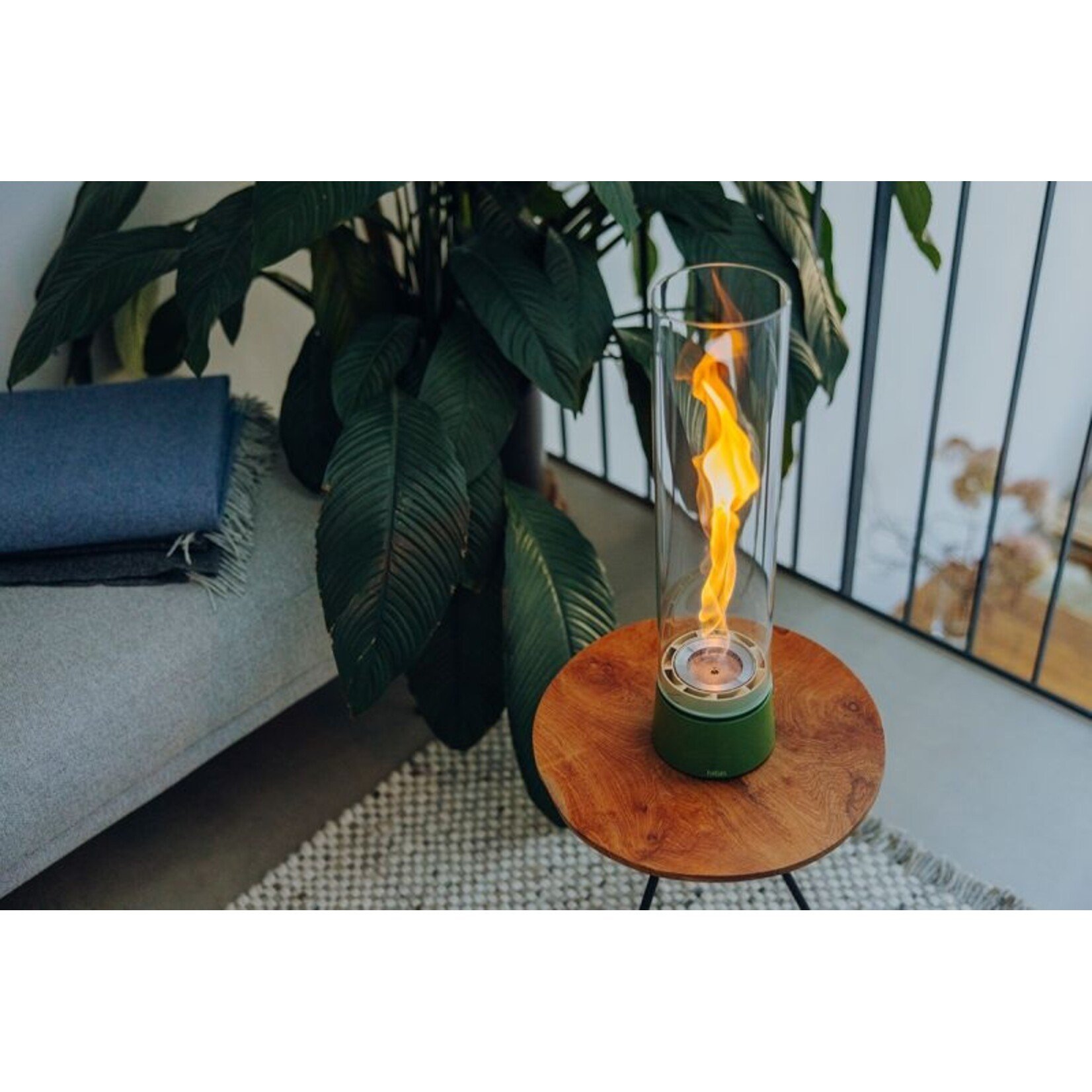 Höfats Höfats - SPIN Air 900 Cheminée de table - Émail vert