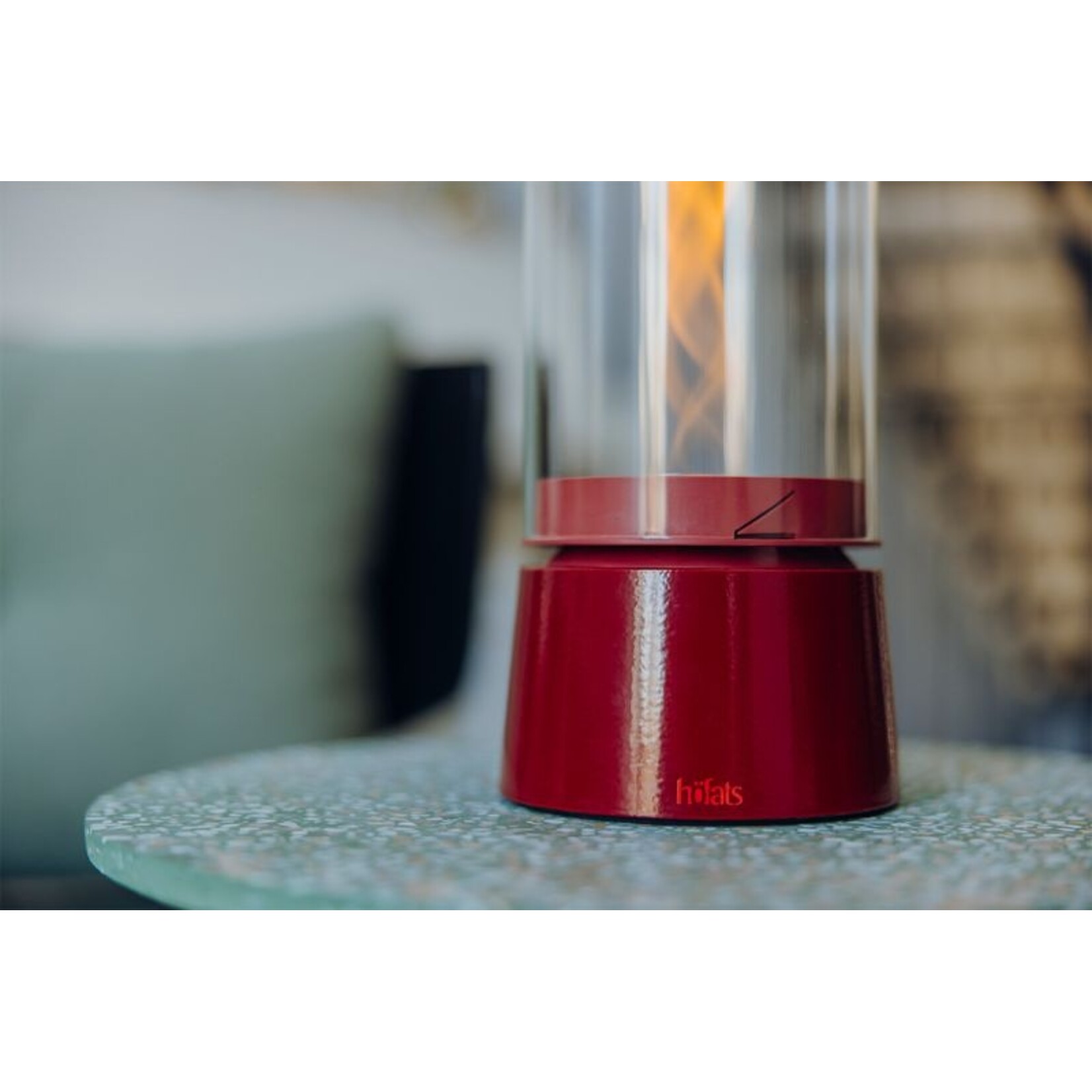 Höfats Höfats - SPIN Air 1200 Tafelhaard - Emaille Rood