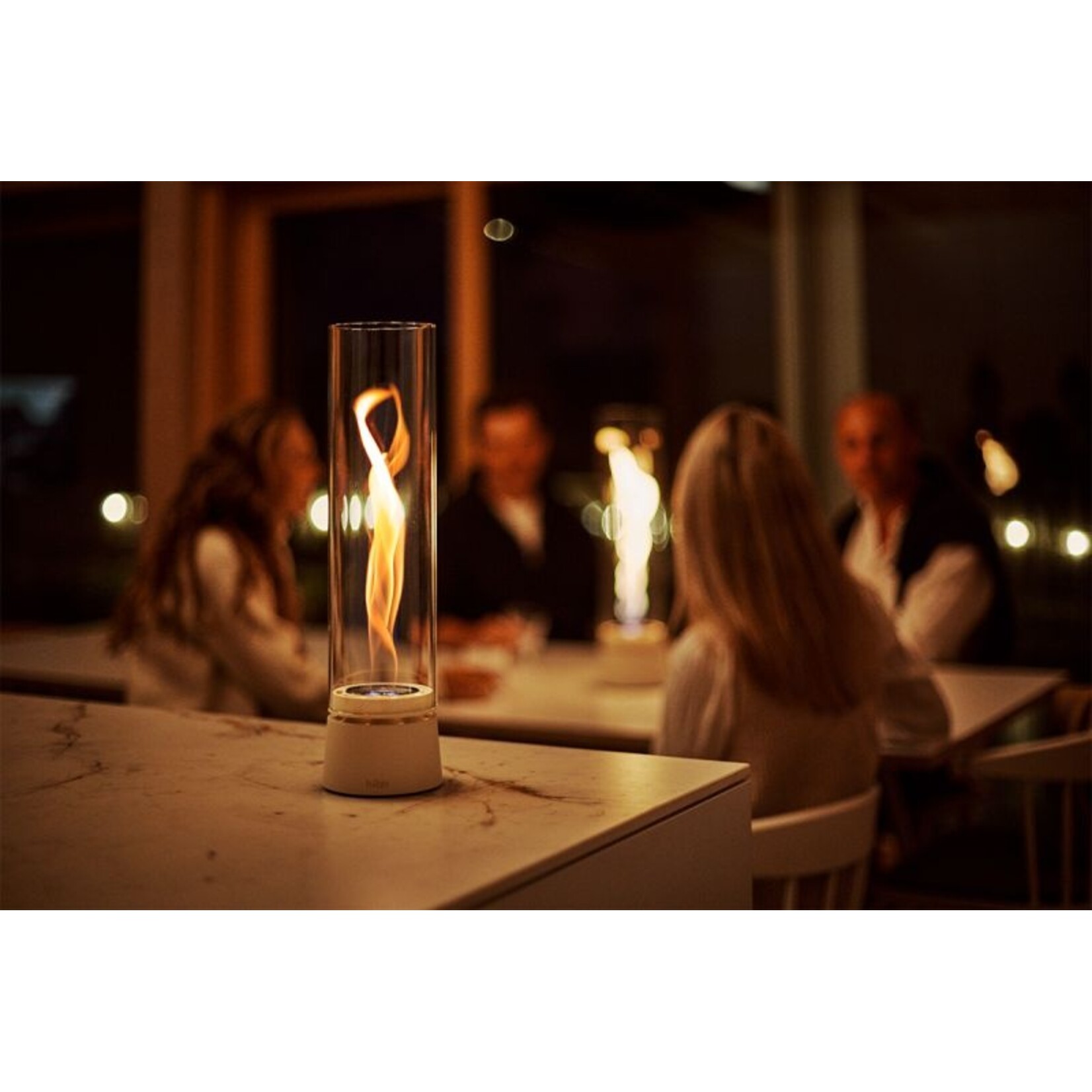 Höfats Höfats - SPIN Air 900 Cheminée de table - Crème