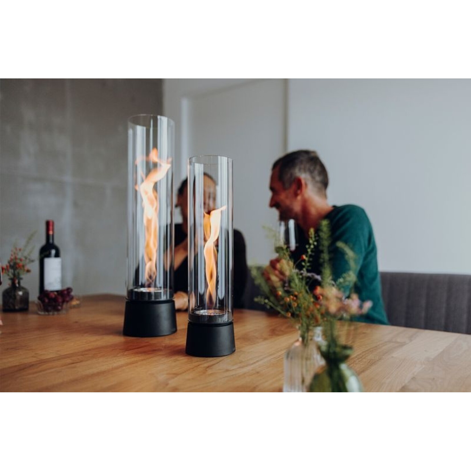 Höfats Höfats - SPIN Air 900 Cheminée de table - Noir mat
