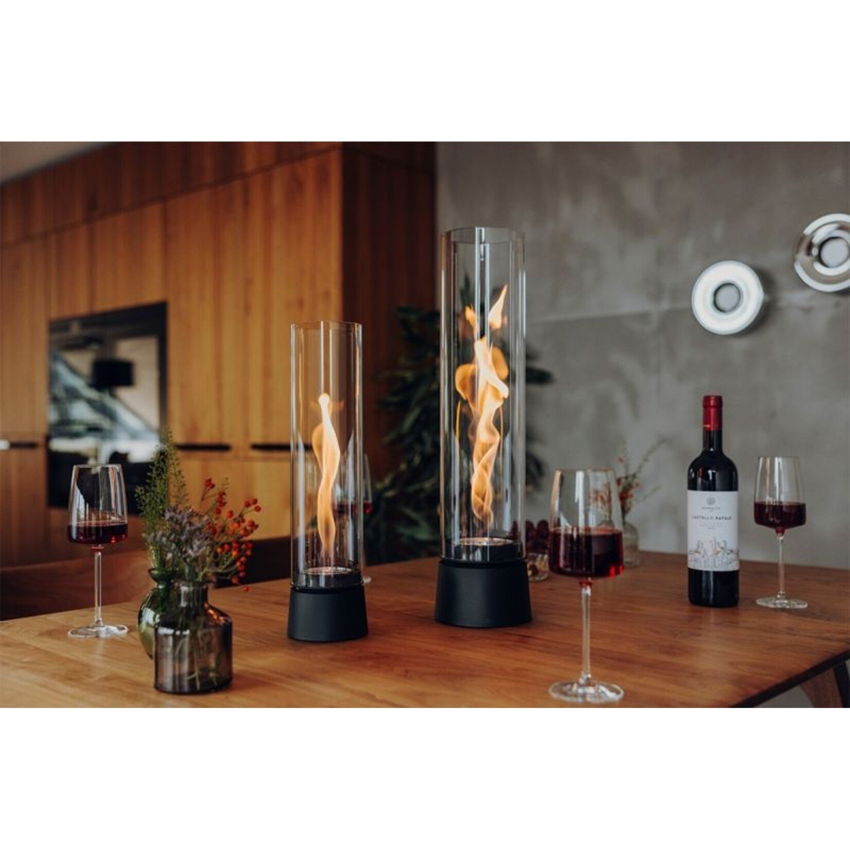 Höfats Höfats - SPIN Air 1200 Cheminée de table - Noir Mat