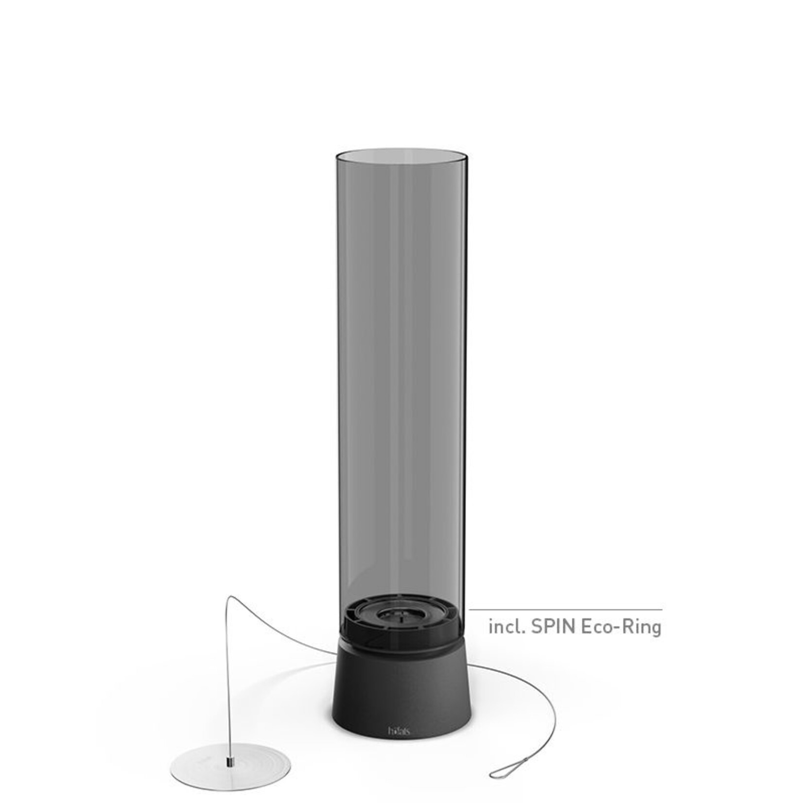 Höfats Höfats - SPIN Air 1200 Cheminée de table - Entièrement Noir