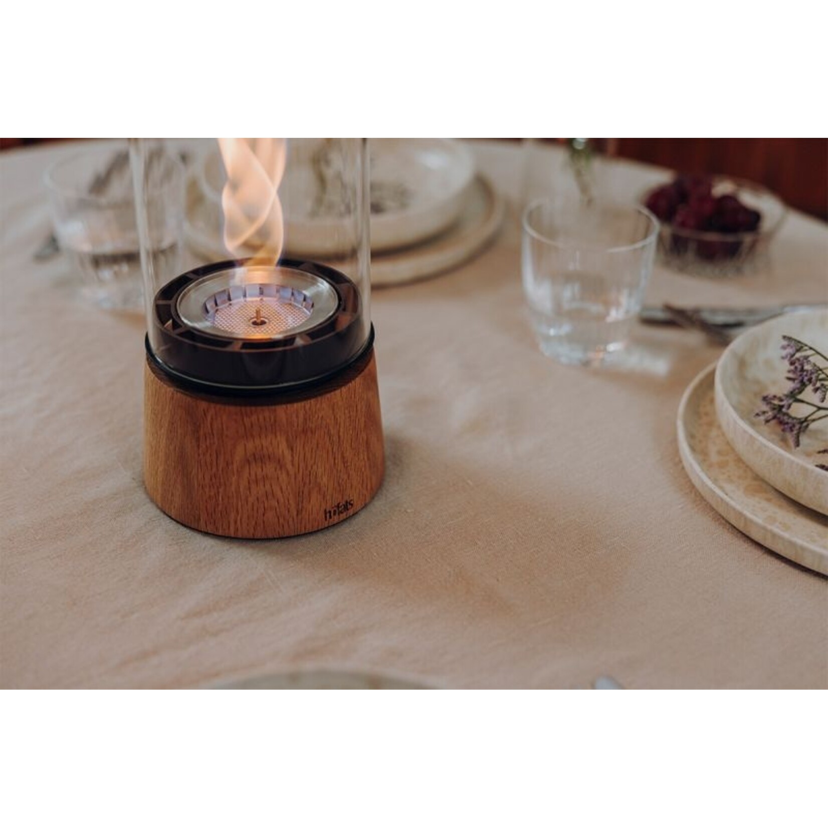 Höfats Höfats - SPIN Air 900 Cheminée de table - Chêne