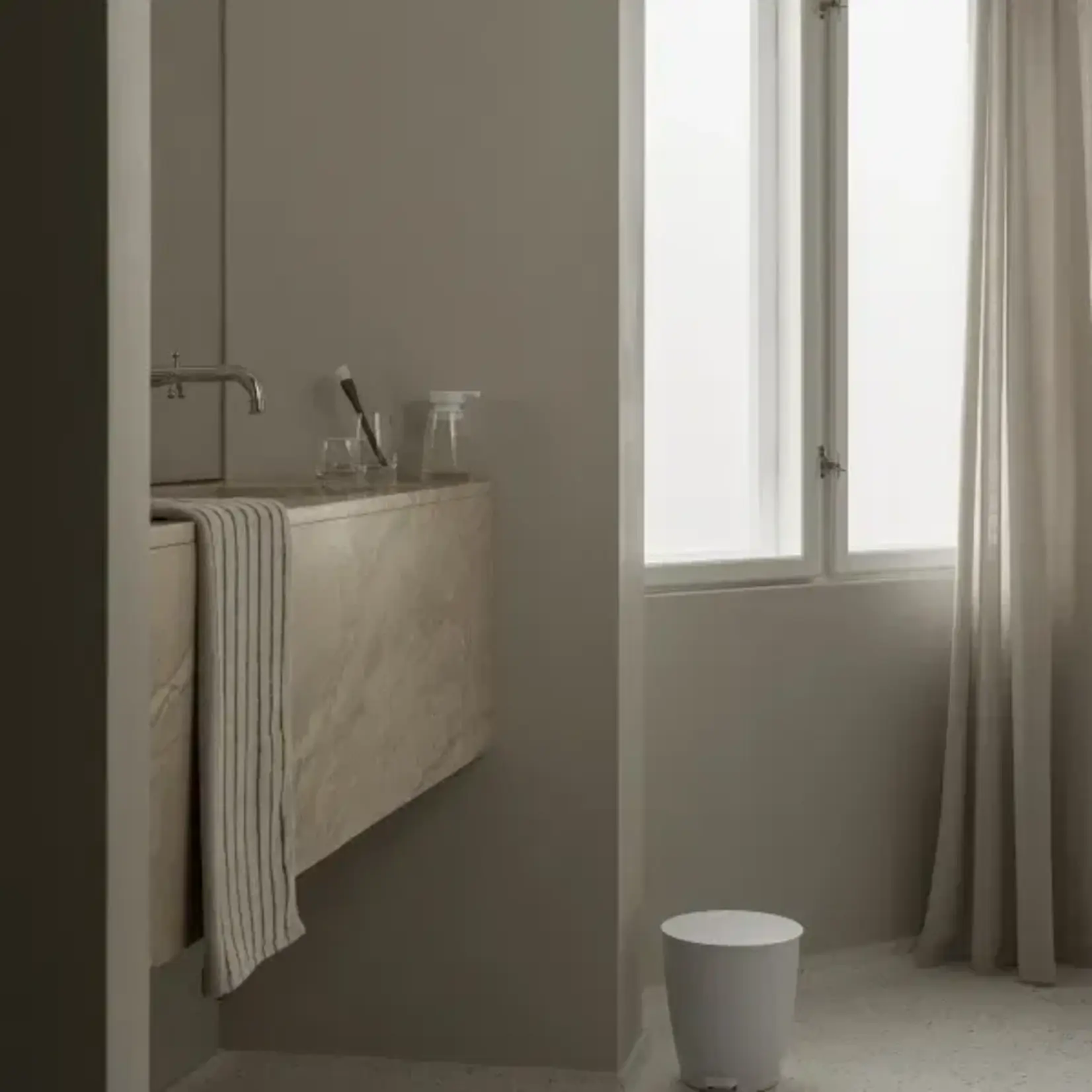 Blomus Blomus - TUUFA - Badmat - Moonbeam - 70 x 140 cm