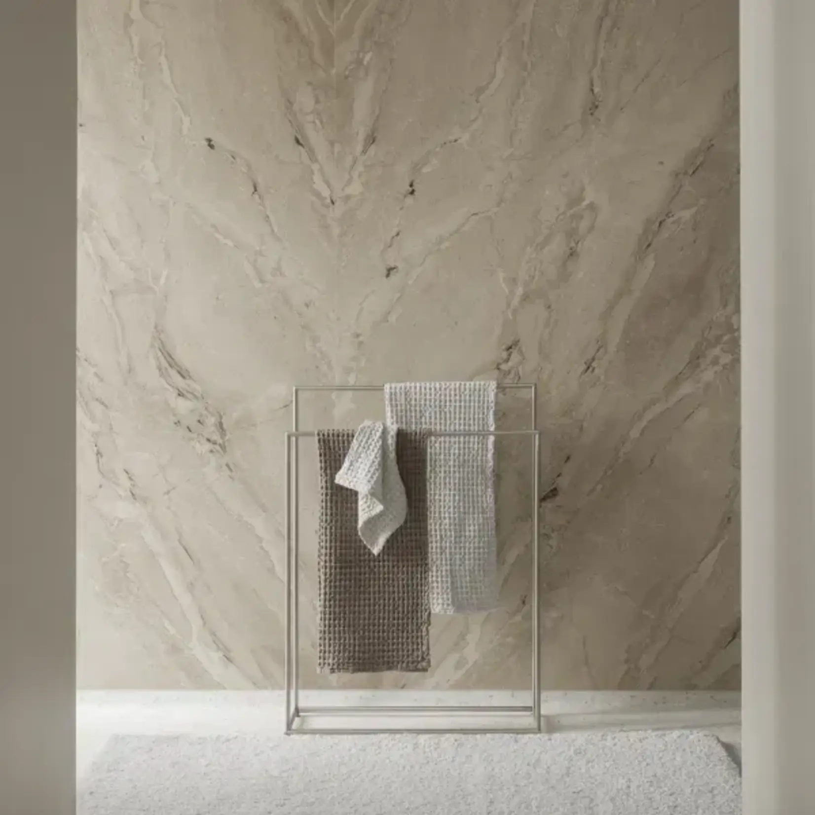 Blomus Blomus - TUUFA - Tapis de bain - Moonbeam - 70 x 140 cm