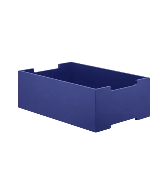 Blomus Blomus - KASANE - Boîte de rangement - Bleu Mazarine - M