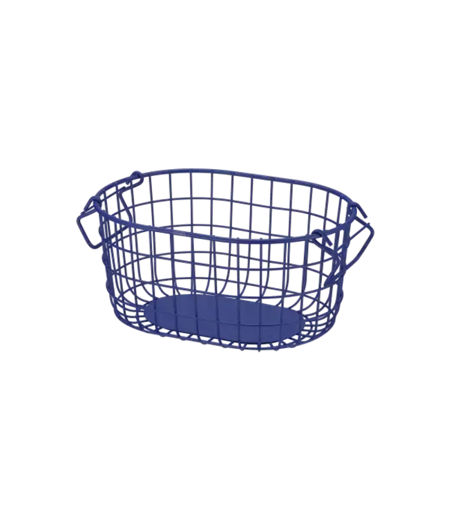 Blomus Blomus - KAGO - Panier de rangement - Bleu Mazarine - S
