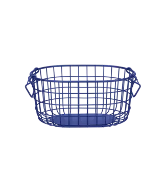Blomus Blomus - KAGO - Panier de rangement - Bleu Mazarine - M