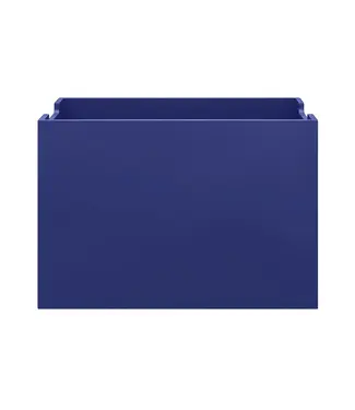 Blomus Blomus - KASANE - Boîte de rangement - Bleu Mazarine - L