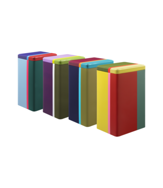 Remember Remember - Set van 4 voorraaddozen - Multi Color - Metaal