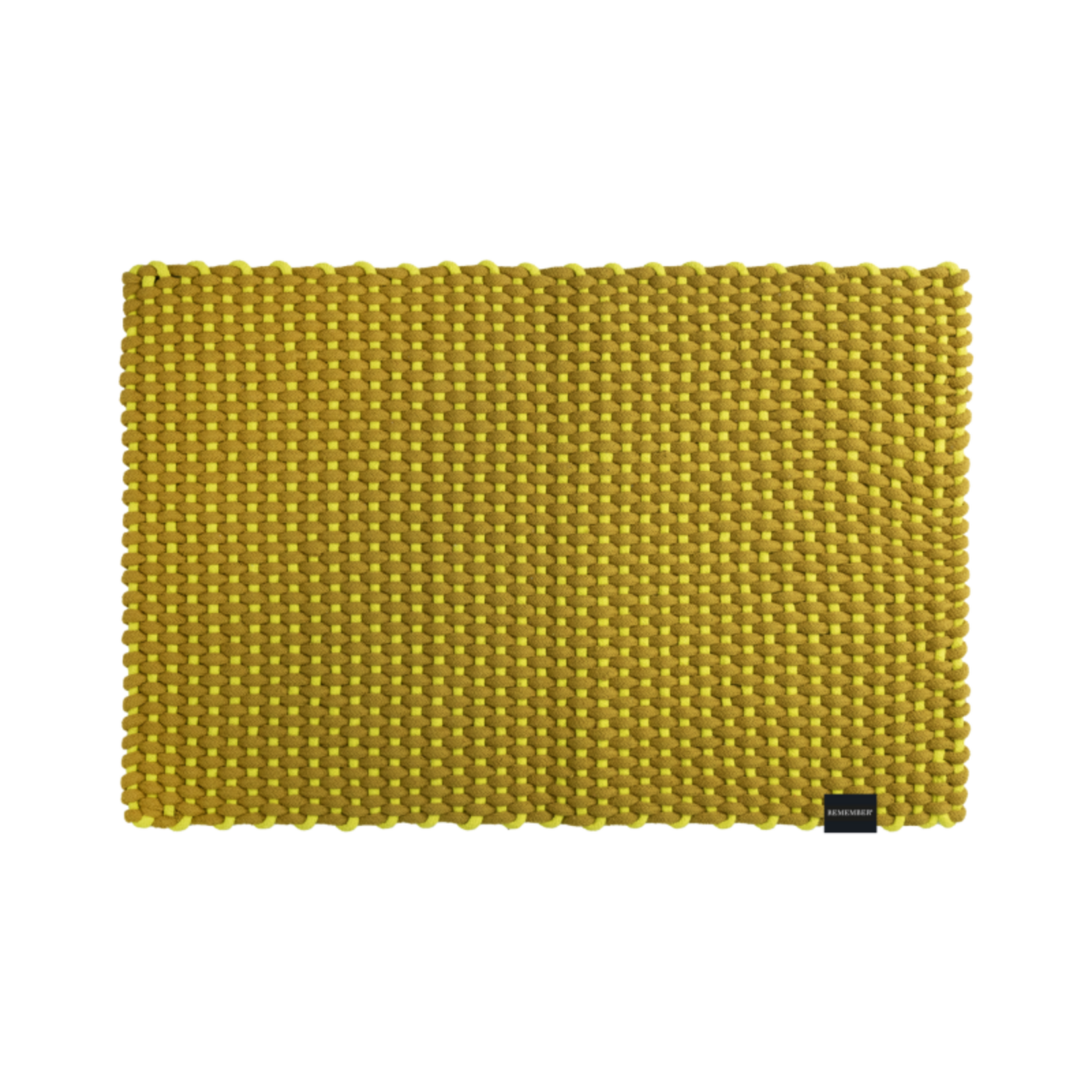 Remember Remember - Deurmat 'Lida' - Lime - 1 stuk