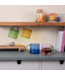 Remember - Set van 2 glazen 'Fred' - Roze Geel - Borosilicaatglas - Transparant