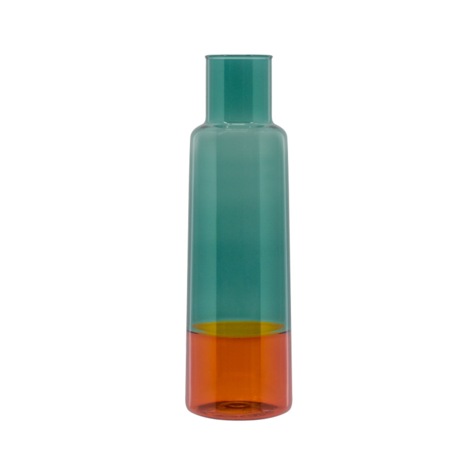 Remember Remember - Carafe en verre - Verre borosilicaté - Ambre, bleu-vert - Transparent