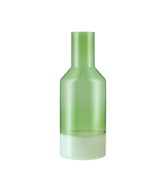 Remember Remember - Carafe en verre « Jill » - Verte - Verre borosilicaté - Transparente