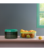 Remember - Bol en verre « Groove » - Vert - Verre - Strié