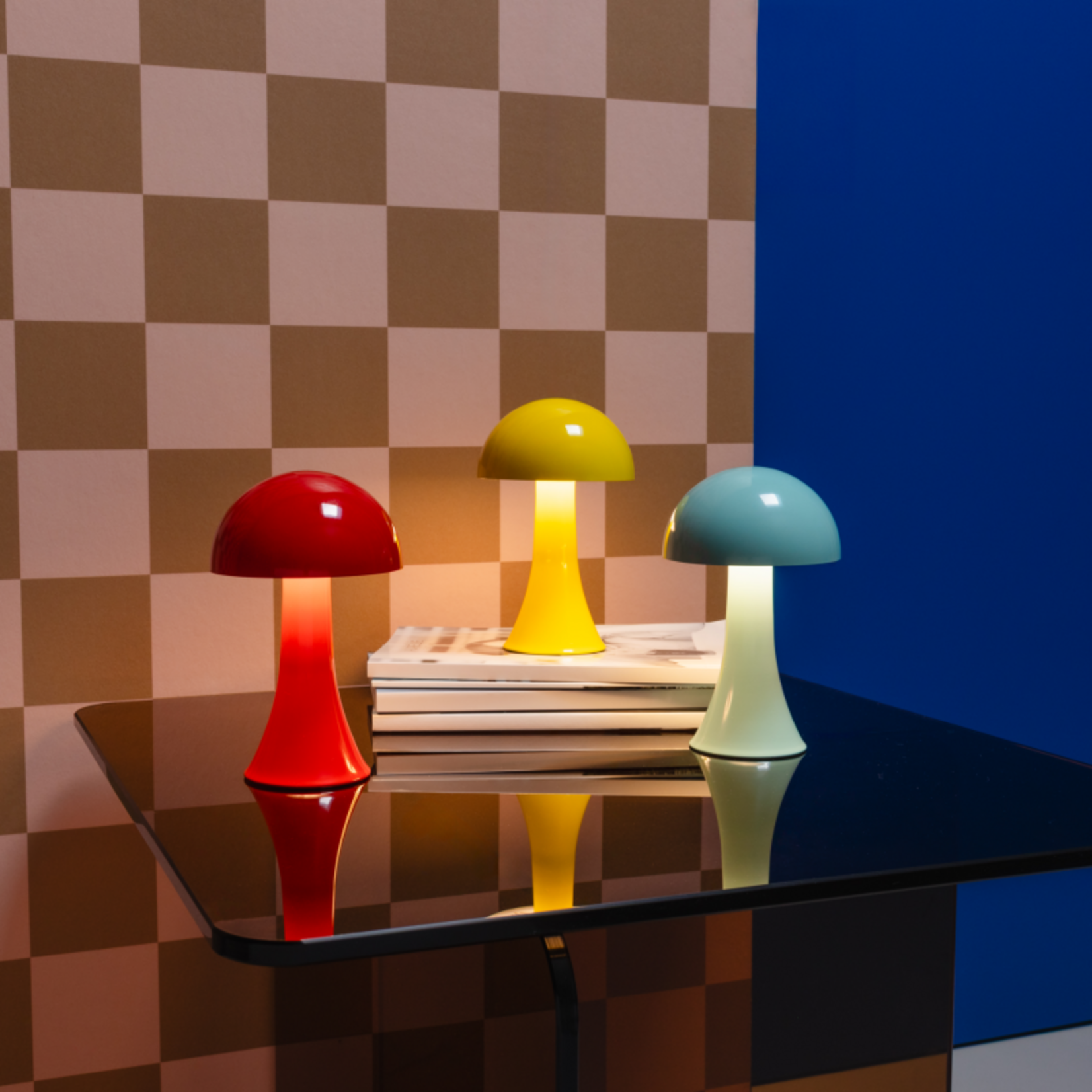 Remember Remember - Mini-lampe « Filou » - Jaune - Métal - LED