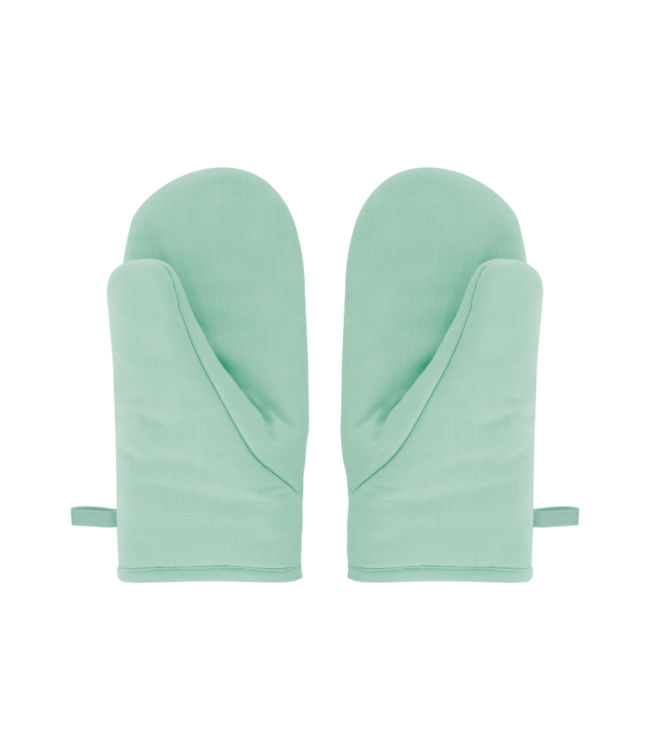 Remember - Lot de 2 gants de cuisine - Numéro 4 - Coton - Polyester - Multicolore