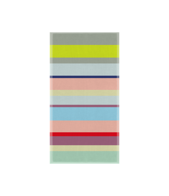 Remember - Nizza - Serviette - Coton - Multicolore - 50 x 100 cm