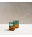 Remember - Set van 2  glazen 'Amber' - Veelkleurig - Borosilicaatglas - Transparant