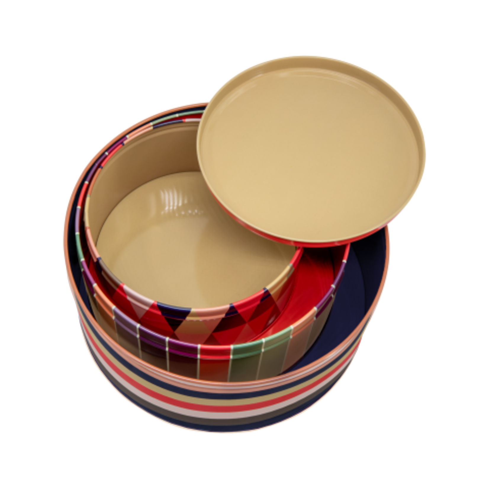 Remember Remember - Set van 3 - Blikdozen 'Klara' - Veelkleurig