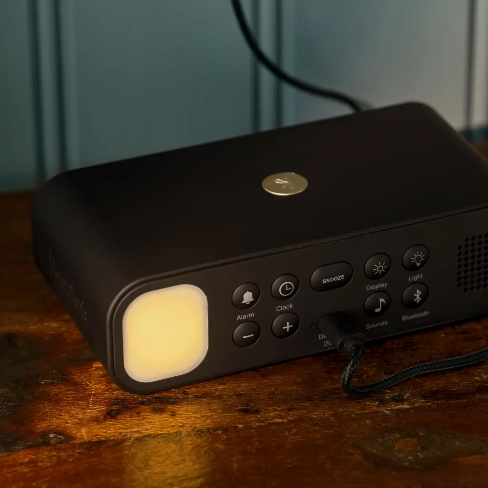 kreafunk Kreafunk - Réveil et lampe de réveil  - Enceinte Bluetooth et recharge sans fil - 1 pièce - Noir