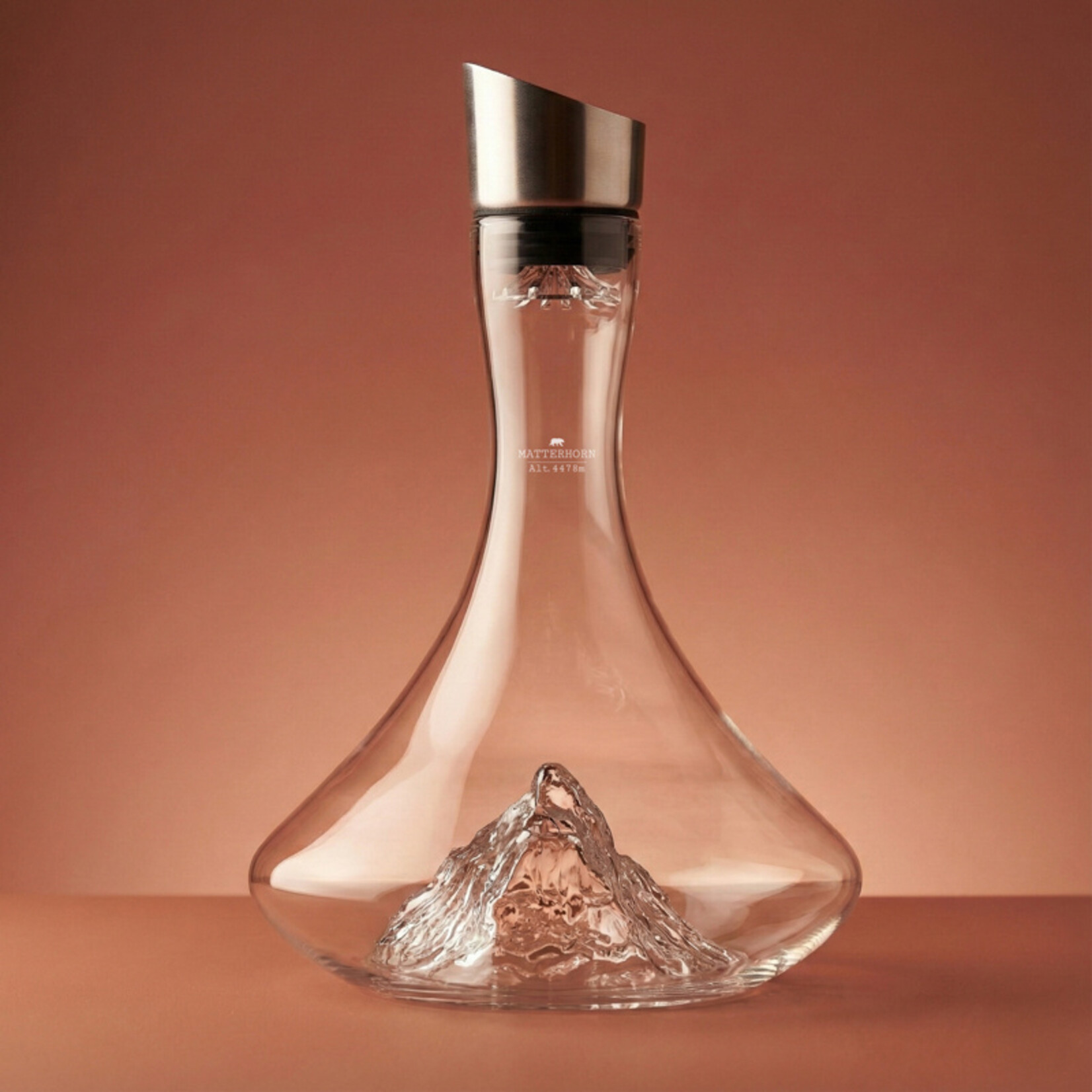 Alaskan Maker Alaskanmaker - Topographic - Carafe à vin - Matterhorn - 1 pièce