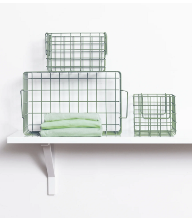 Mustard Made Mustard - Baskets - Manden - Set van 3 - Sage