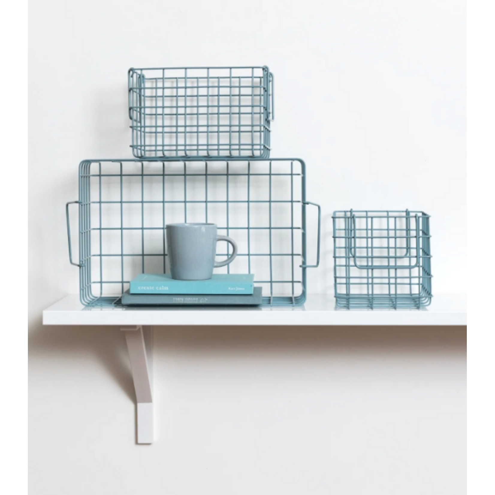 Mustard Made Mustard - Baskets - Manden - Set van 3 - Ocean
