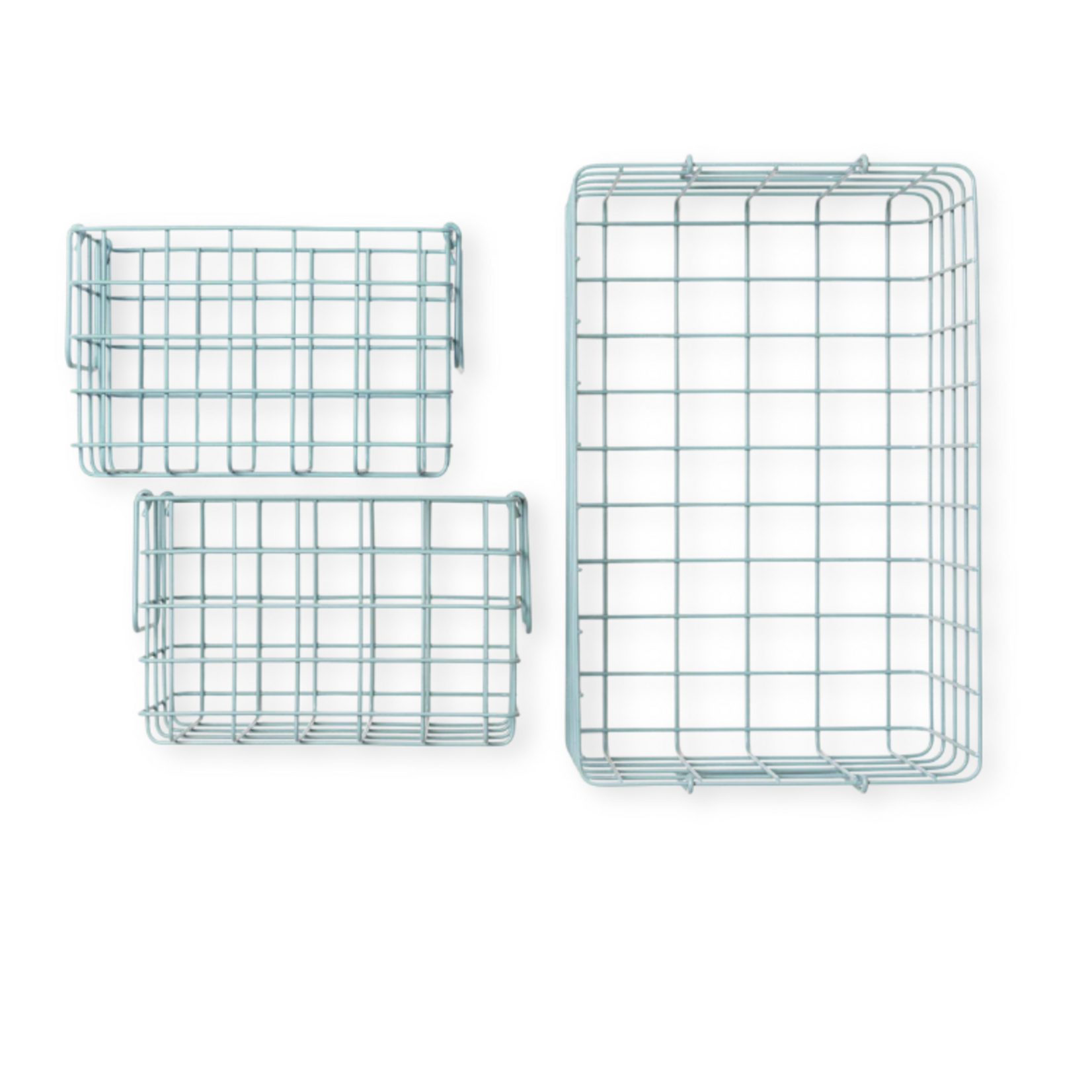 Mustard Made Mustard - Baskets - Manden - Set van 3 - Ocean