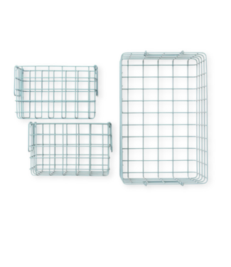 Mustard Made Mustard - Baskets - Manden - Set van 3 - Ocean